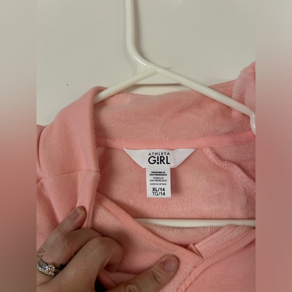 Athleta Girl Karma Wrap Pink Size XL Girls (14) - Picture 6 of 8